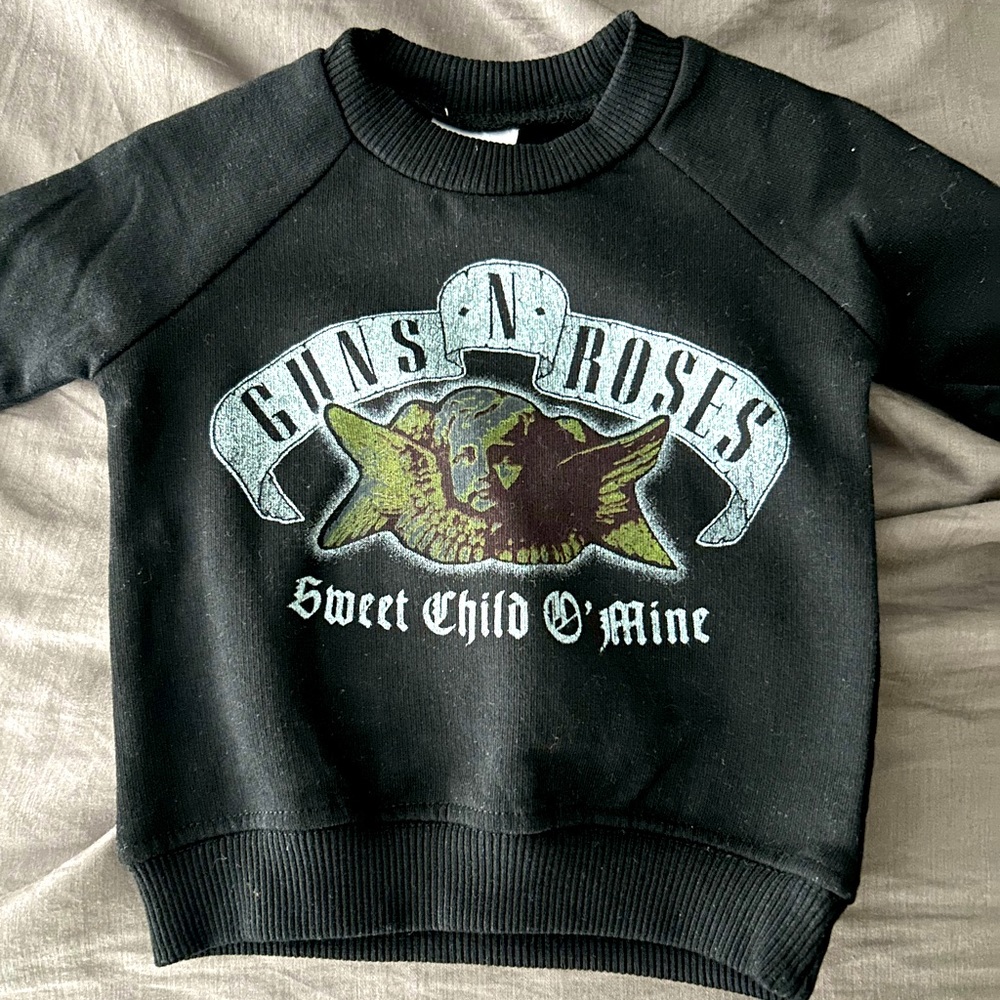 Guns N’ Roses newborn baby sweatshirt